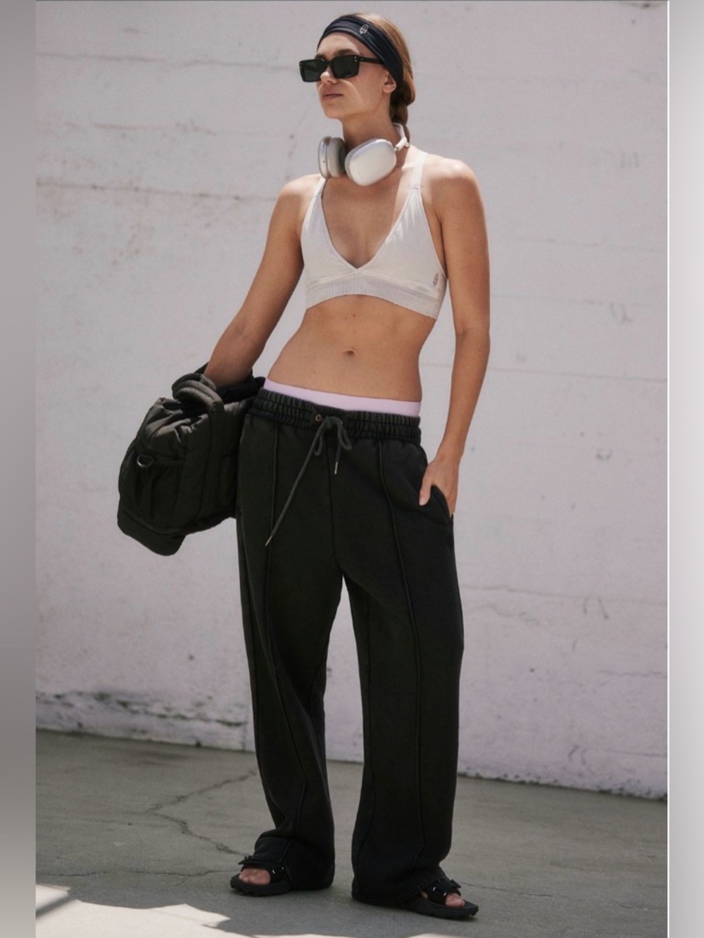 FP MOVEMENT by FREE PEOPLE Sprint To The Finish Straight Leg ATHLETIC PANTS